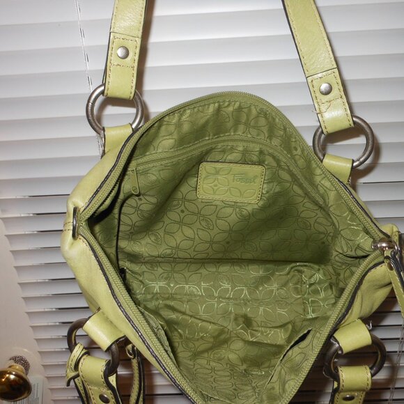 Fossil genuine leather handbag - Picture 6 of 7